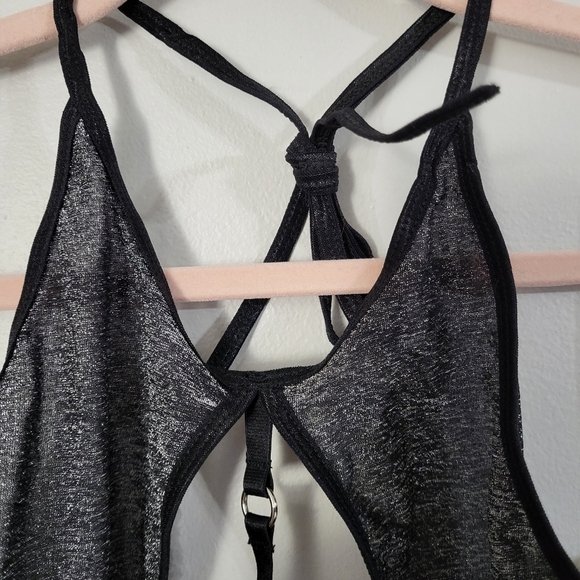 New Coquette Sexy Silver Diva Nightgown Negligee XL - Picture 11 of 14